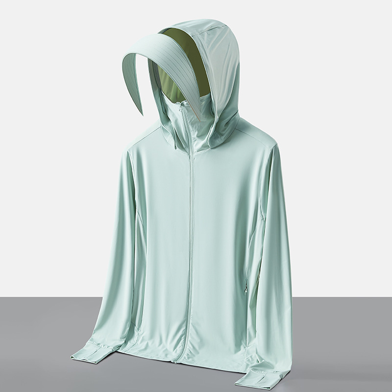 Picture of High-Quality Sun Protection Clothing for Men and Women in Summer New Style Detachable Brim Couple Youth Outdoor Leisure Travel Skin Clothing
