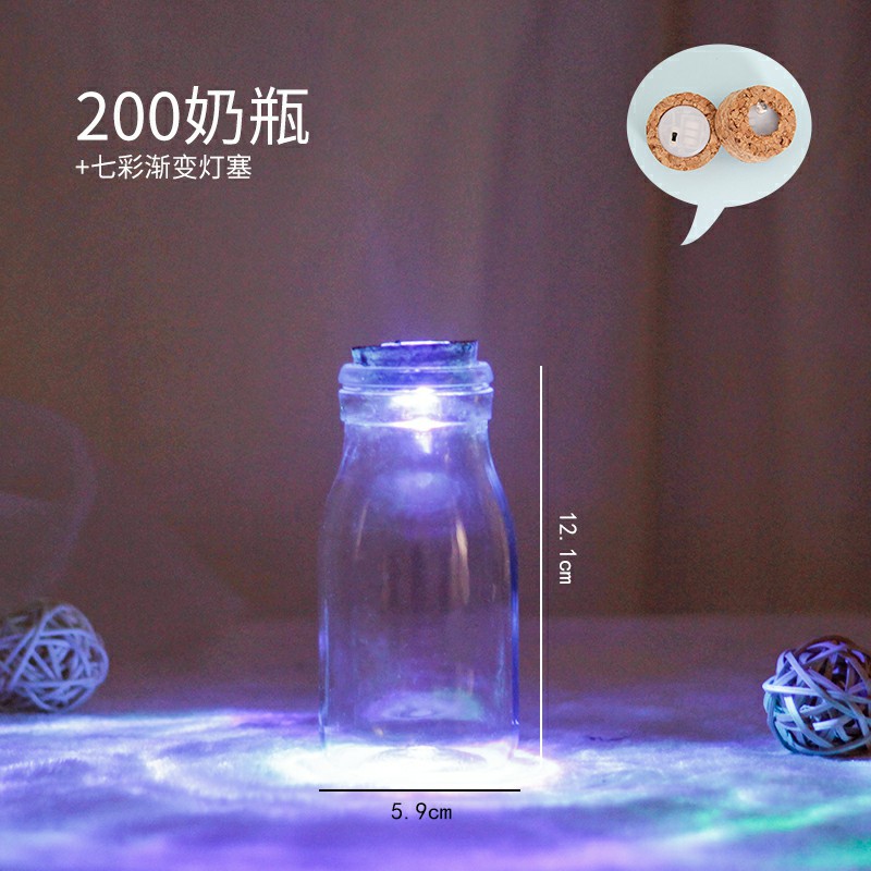 Picture of Wholesale DIY Wish Bottle Star Bottle Nebula Bottle Rainbow Bottle Drift Bottle Ocean Bottle Star Bottle Lucky Star Bottle Glass