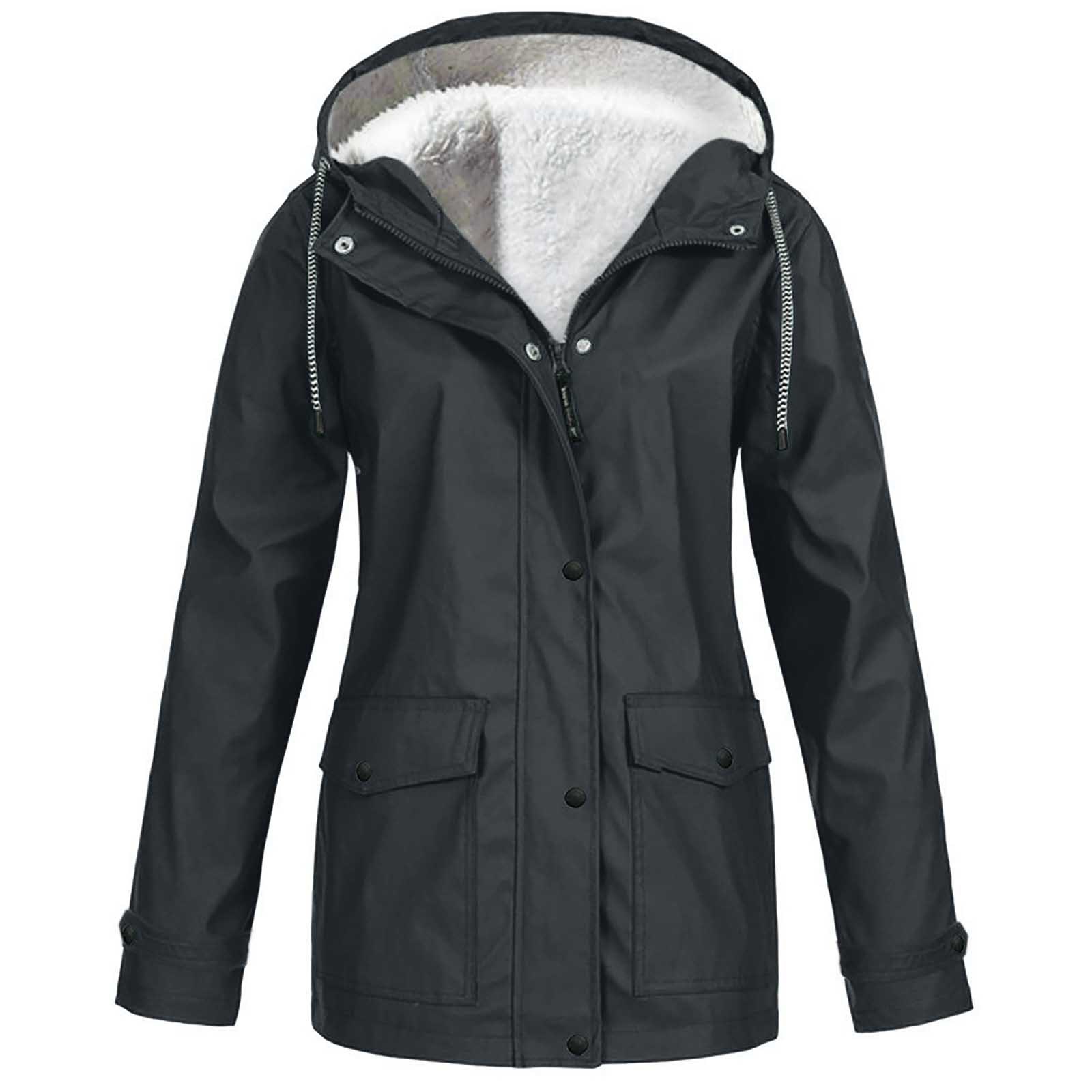 Picture of 2022 Amazon ebay Explosions European and American Autumn and Winter fleece-lined Jacket Outdoor Mountaineering Suit Hooded Jacket Rustic Jacket