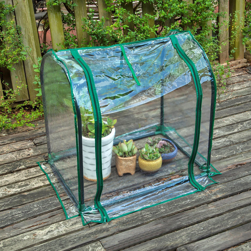 Picture of Balcony greenhouse outdoor greenhouse insulation shed garden courtyard fleshy seedling triangle plum warm cover a generation of hair