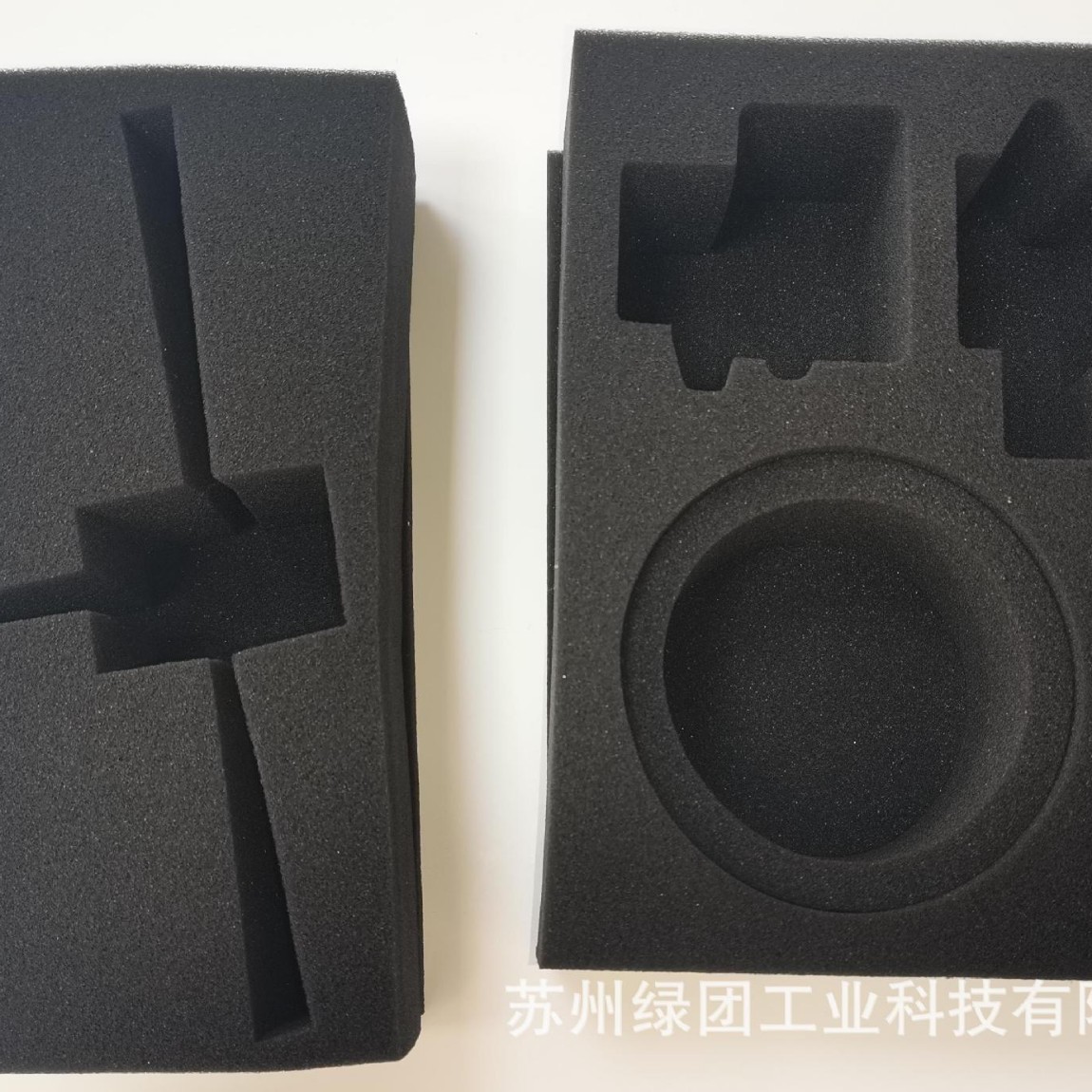 Pu Sponge Sheet, Special-Shaped Sponge Set, Cushioning and Protective Auxiliary Material, Black Sponge