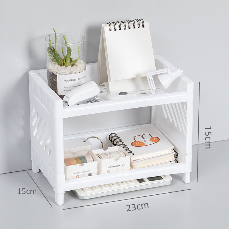 Ins-style Desktop Storage Rack Multi-layer Cosmetic Arrangement Rack Bathroom Study Dormitory Countertop Storage Rack