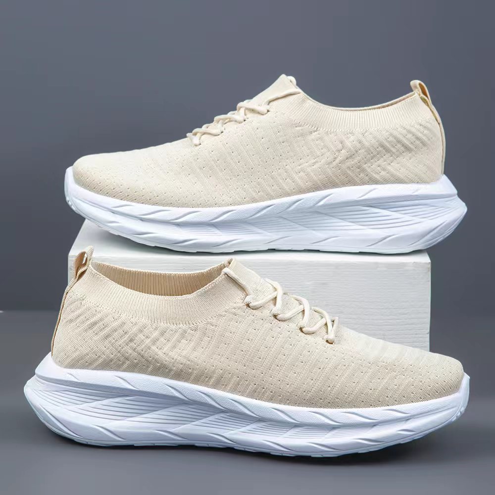 25 autumn new men's shoes mesh breathable men's casual shoes trend versatile one-legged shoes foreign trade wholesale