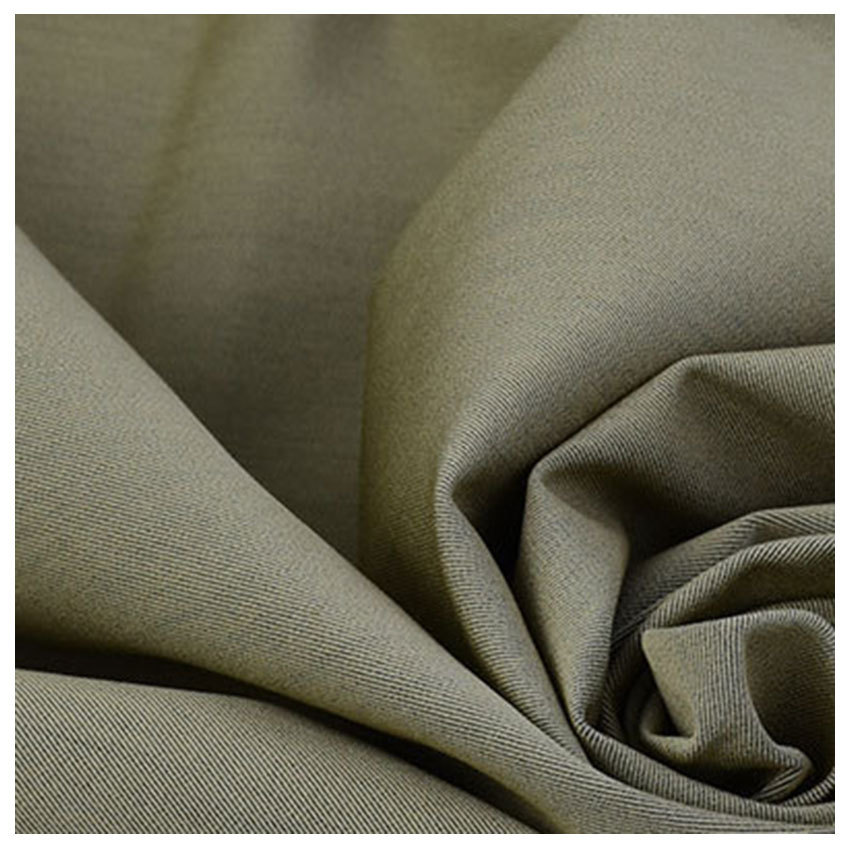 Cotton polyester filament four-sided elastic high elastic double-sided fabric double-sided elastic pants material 32 + 40d * 75d + 40d