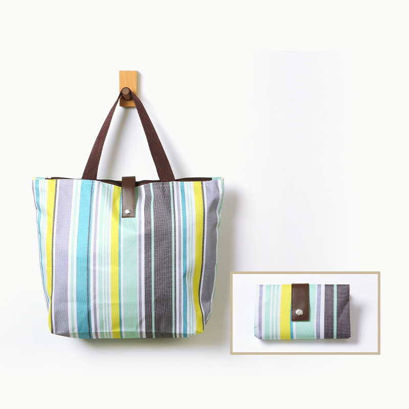 Picture of Oxford Cloth Foldableing Shopping Bag Satchel Shopping Bag Satchel Advertising Environmentally Friendly Foldableable Grocery Shopping Bag Customization