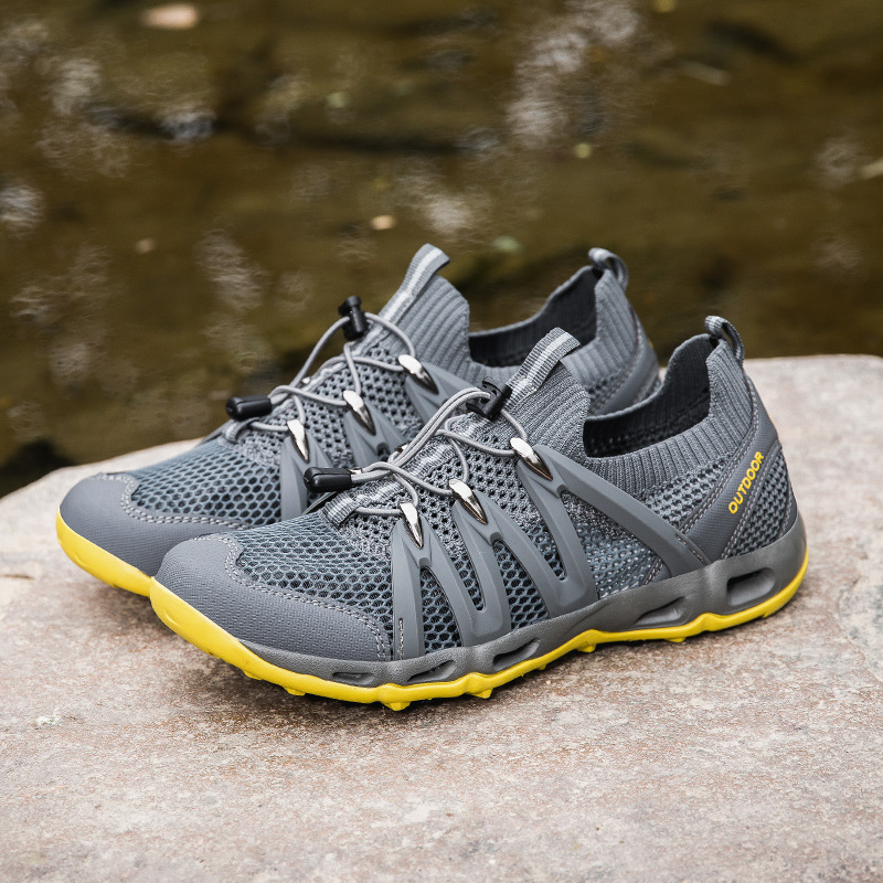 2024 New Cross-border Outdoor plus size Fashion Trendy Tracing Shoes Couple's Water Shoes Swimming Shoes Casual Beach Shoes