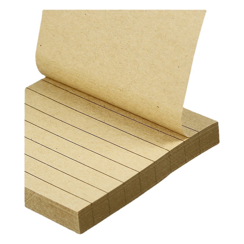 Sticky Notes with Strong Adhesion, Grid and Horizontal Lines, Tearable, Reusable, Japanese-Style Memo Notes