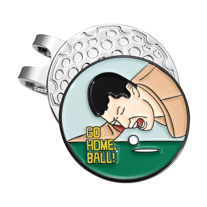 Picture of Golf cap clip magnetic ball mark metal mark cross-border hot sale