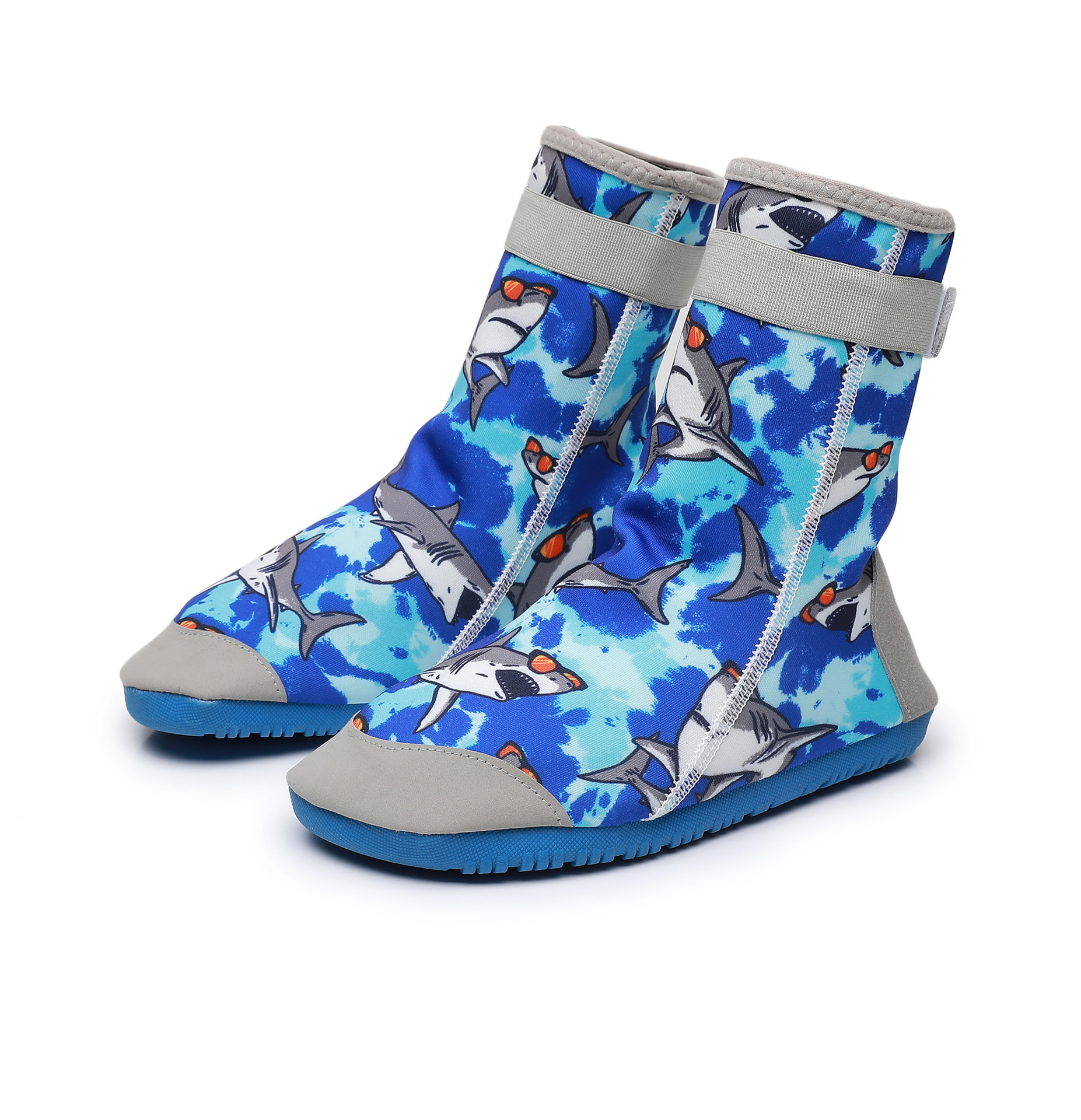 Picture of High-Top Family Kidsren's Adult Outdoor River Tracing Shoes Thickeneded Non-Slip Beach Socks Home Floor Shoes Swimming Shoes