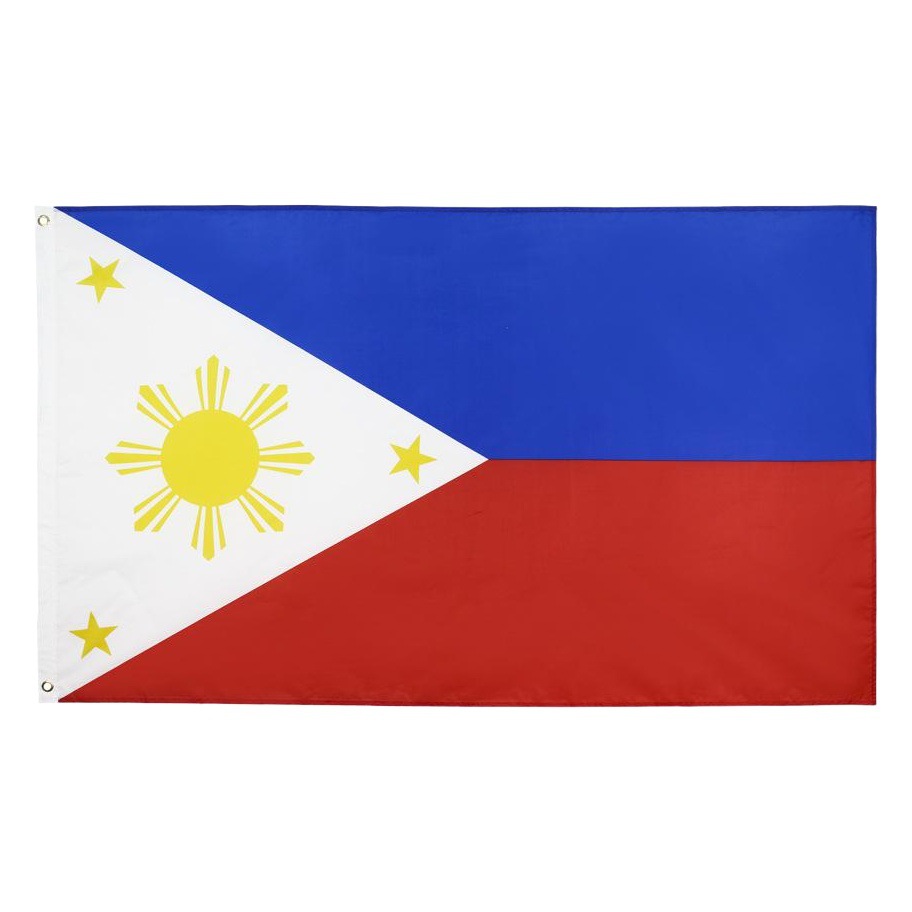 Factory Spot Cross Border Supply Southeast Asia Philippines 90 * 150cm Philippines Flag