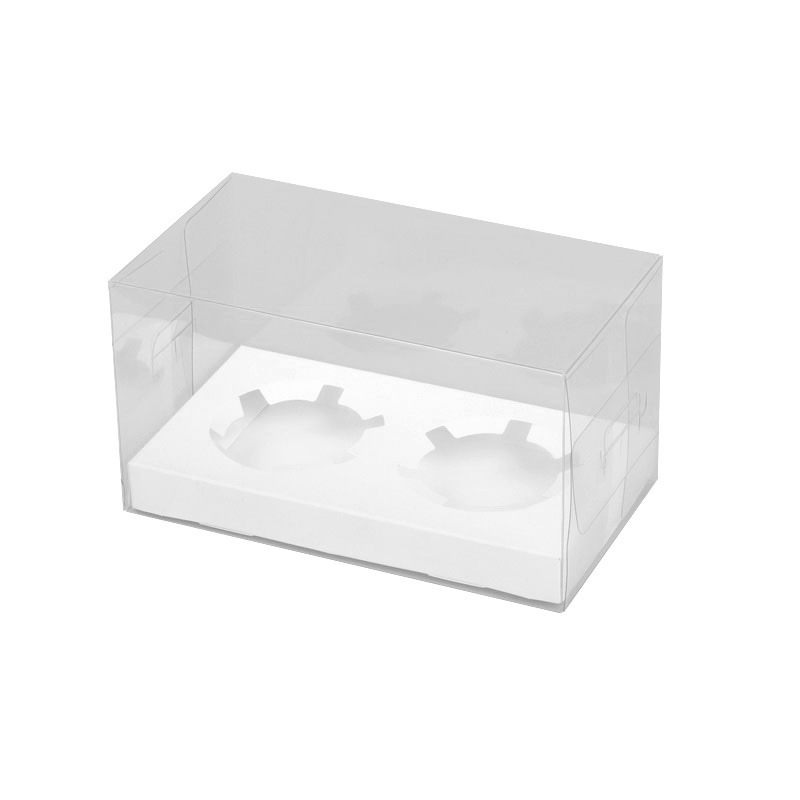 Picture of Spot transparent cup cake box 4 grain 6 grain 12 grain Maffen cup cupcake packaging box wholesale