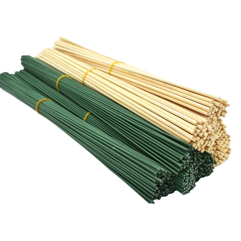 Flower Packaging Materials, Snacks, Bouquets, DIY Materials, Flower Shop Floral Art, Green Wire, Bamboo Skewers, Wholesale Floral Art Packaging