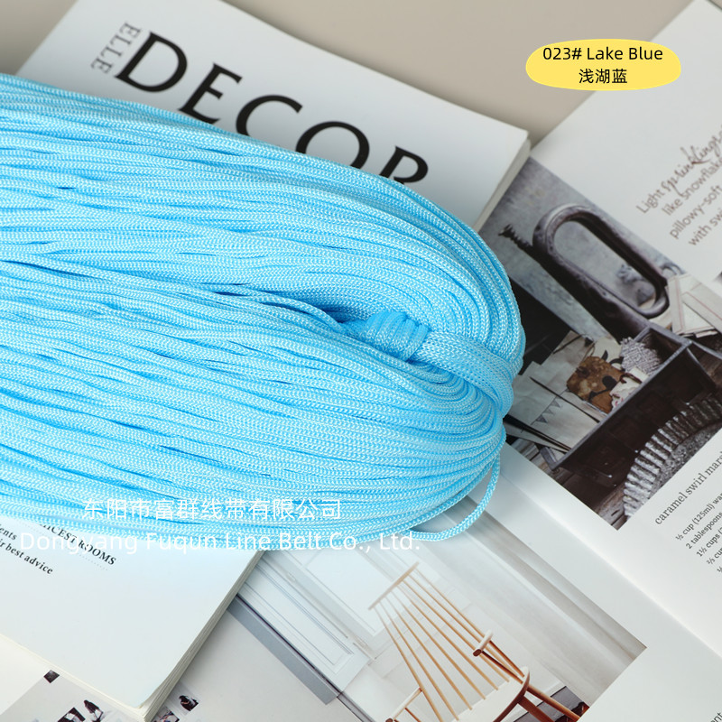 Picture of Manufacturer Wholesale Environmentally Friendly Pp Rope 3mm Polypropylene Rope 4mm Colorful Needle Rope Rain Coat Rope Drawstring Flap Pocket Pants