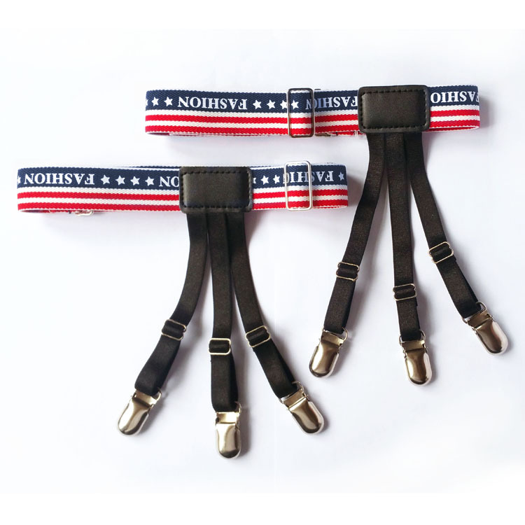 Picture of Cross-border source Amazon WISH unisex shirt non-slip anti-wrinkle Garter clip thigh ring garter belt