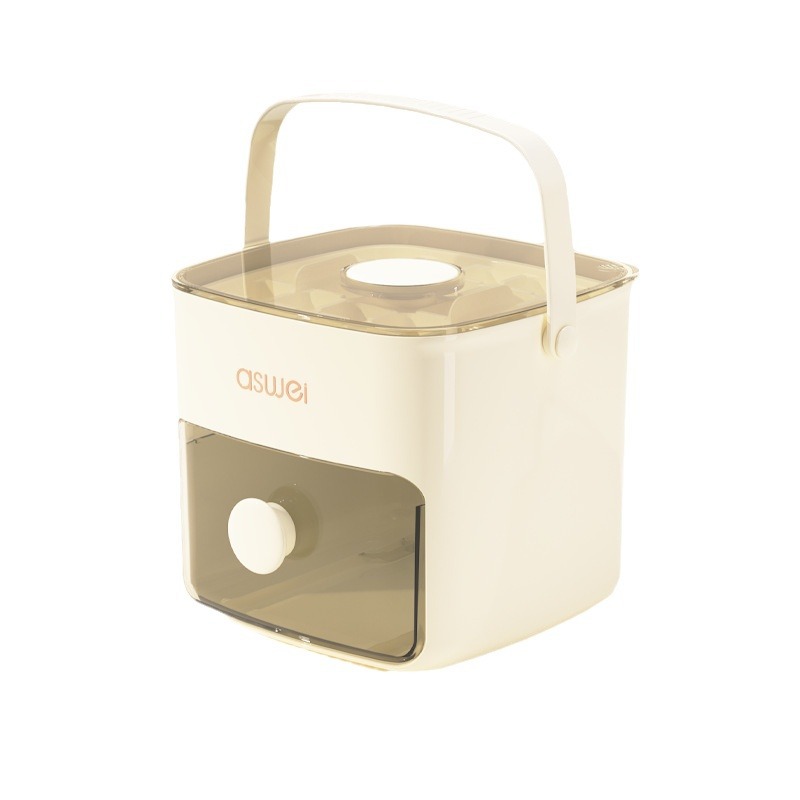 Picture of Pressing Ice Cube mold household double-layer Ice Box storage frozen ice cube model easy demoulding quick-freezing artifact