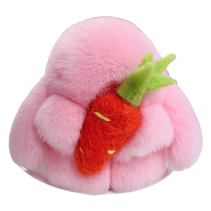 Wool Felt Poking Large Carrot Finished Handmade diy Children's Hair Accessories Clothing Shoes Accessories Accessories