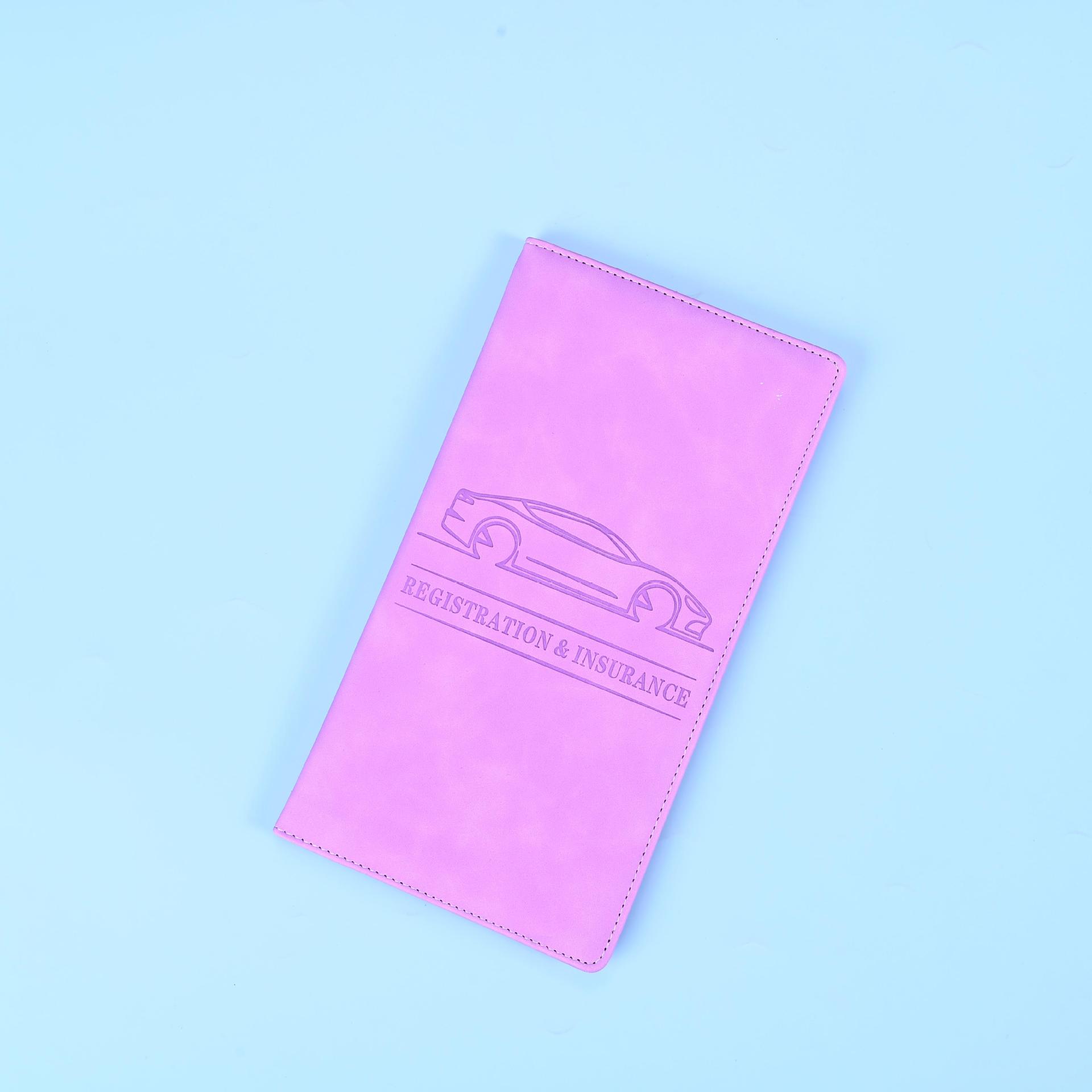 Picture of Cross-Border American Driver's License Leather Case Car Information Document Holder Amazon Best-Selling Passport Bag Custom Coin Card Holder