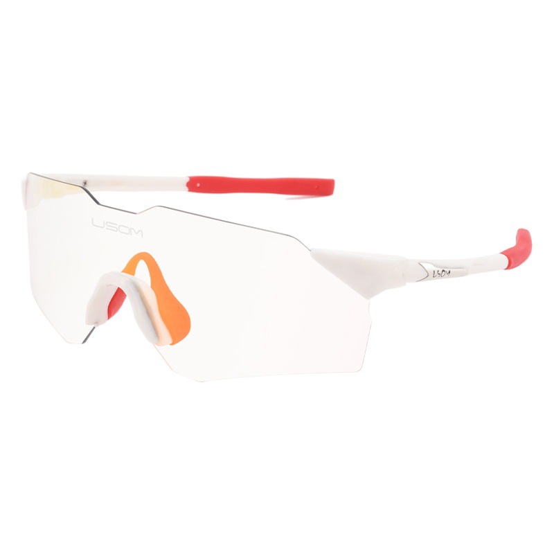 Cross-border marathon glasses new color-changing running glasses Amazon explosions cycling glasses TR90 sports glasses