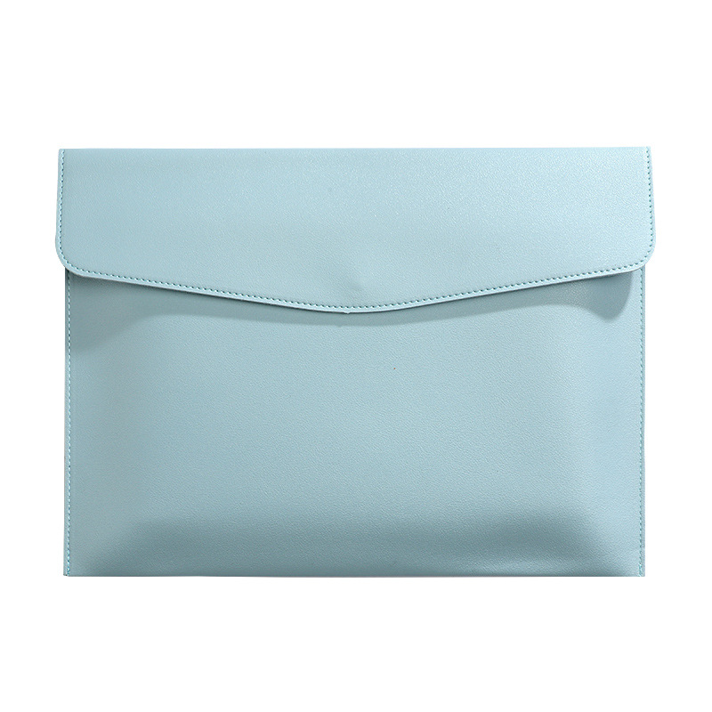 Picture of Leather File Bag Folder Contract Invoice File Bag School Office Supplies Friends Gift A4 Storage Bag Factory