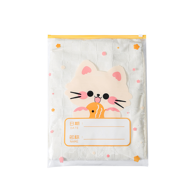 Picture of Zipper Bag School Necessary Travel Storage Bag Luggage Clothes Underwear Sealed Bag Baby Clothes Packing Bag