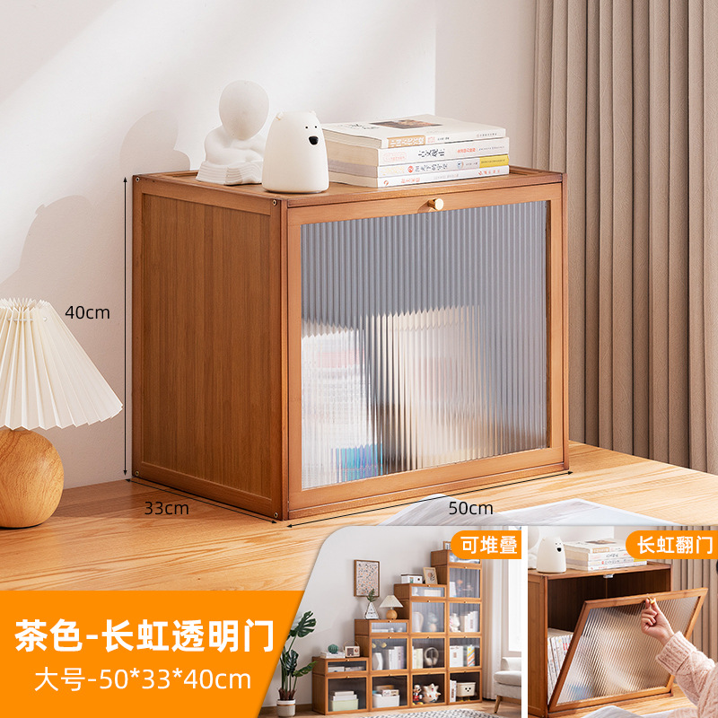 Picture of Simple Bookshelf Floor Bookcase Children's Reading Area Picture Book Rack Wall Storage Rack Living Room Household Storage Rack