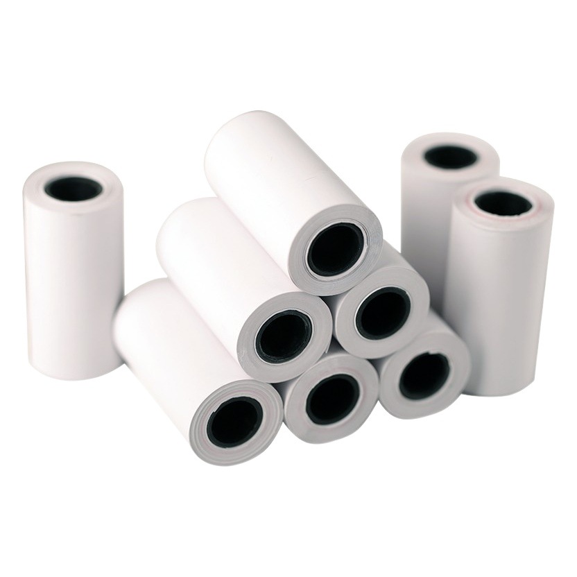 Mini printer thermal paper 57*25mm sticker color paper cash register receipt paper label printing paper