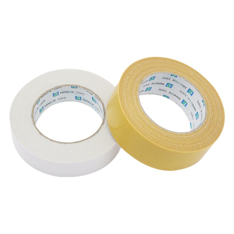 Supply double-sided cloth tape white adhesive decorative tape wedding exhibition grid cloth tape