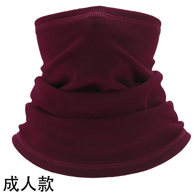 Picture of Winter Warm Men and Women Fleece-Lined Magic Headscarf Neck Scarf Cycling Mask Outdoor Versatile Fleece Magic Face Towel