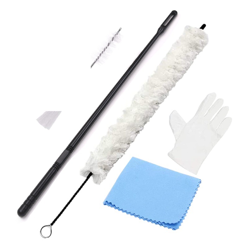 7 piece saxophone cleaning brush clarinet clarinet cleaning tool care cotton brush adjustment wrench gloves