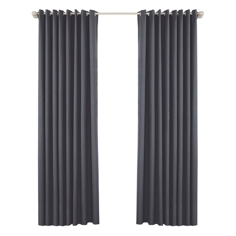 Amazon Fine Linen Waterproof Curtains Outdoor Balcony Sun Protection Finished Curtain Cloth Foreign Trade Rainproof Curtain Manufacturer
