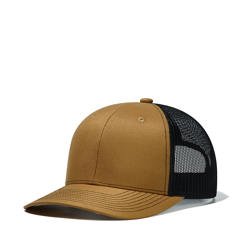 Picture of Wish Micro Bend Hat Rim Truck Hat Men's Outdoor Sun Shading Net Hat Mountaineering Fishing Truck Drivers Hat