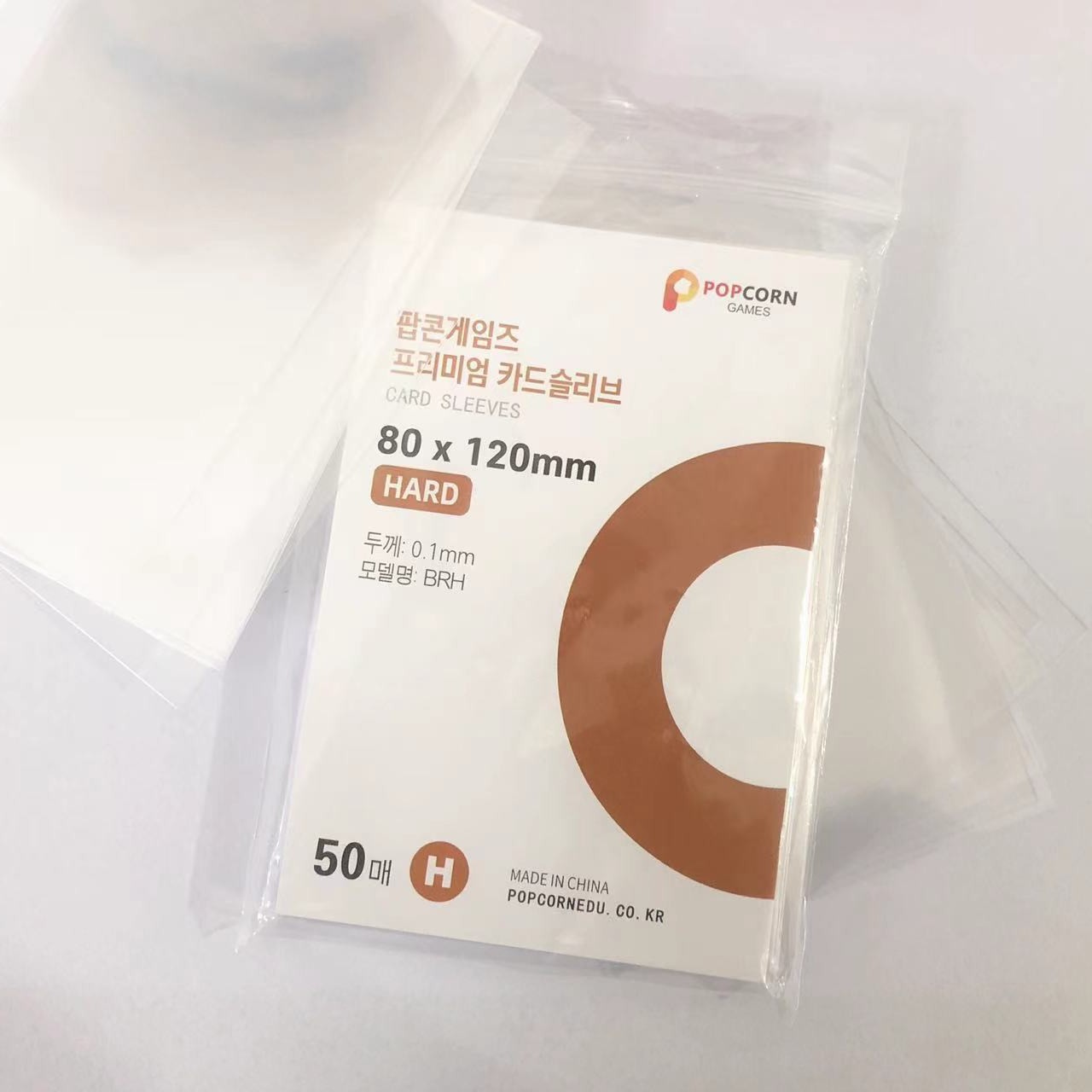 Picture of 20 silk high transparent CPP card film 3 inch album small card goo card set 6 inch raw writing yum polo popcorn
