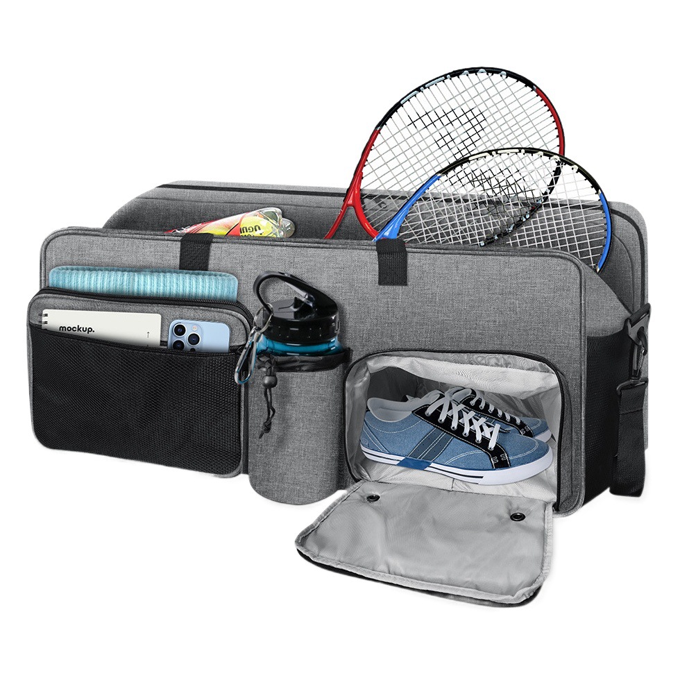 Amazon Sports Tennis Shoes Water Cup Travel Portable Crossbody Backpack Outdoor Tennis Rack Supplies Storage Carrying Bag