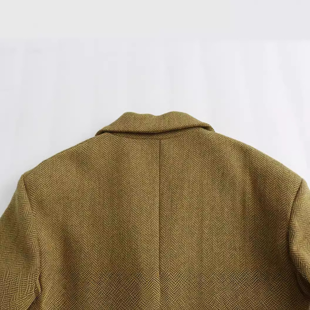 Picture of 2024 spring new European and American cross-border women's clothing street fashion pocket decoration jacket jacket w021 81217