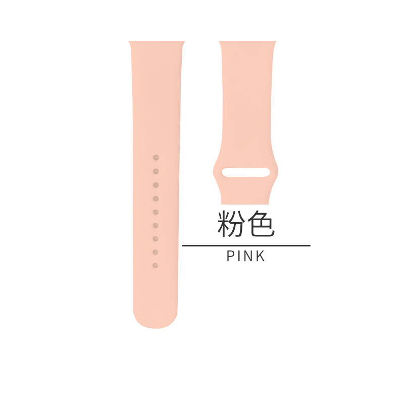 Picture of For AppleWatch Apple Silicone Strap iwatch1-9/SE Smart Watch Classic Sport Strap