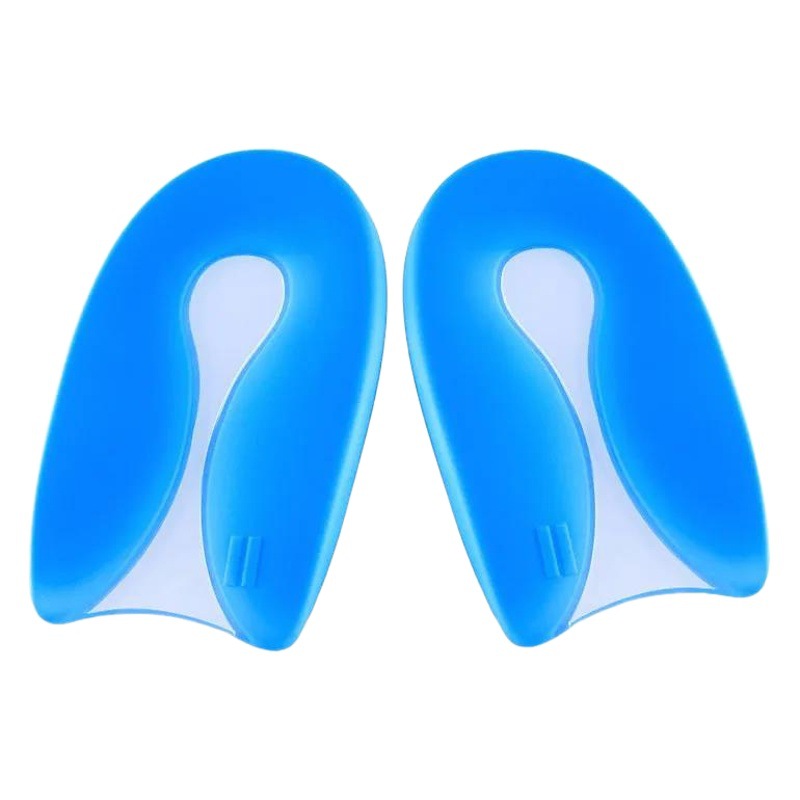 Source Factory Silicone U-Shaped Pad Heel Protection Pad Heightening Insole Transparent Invisible Shock-Absorbing Heel Pad Heel Pad