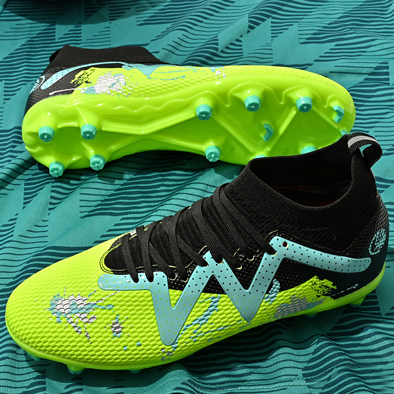 Picture of Messi New Assassin 15 Breathable Adult Children Football Shoes Male Students Spike AG Broken Nail TF Training Shoes for Men and Women
