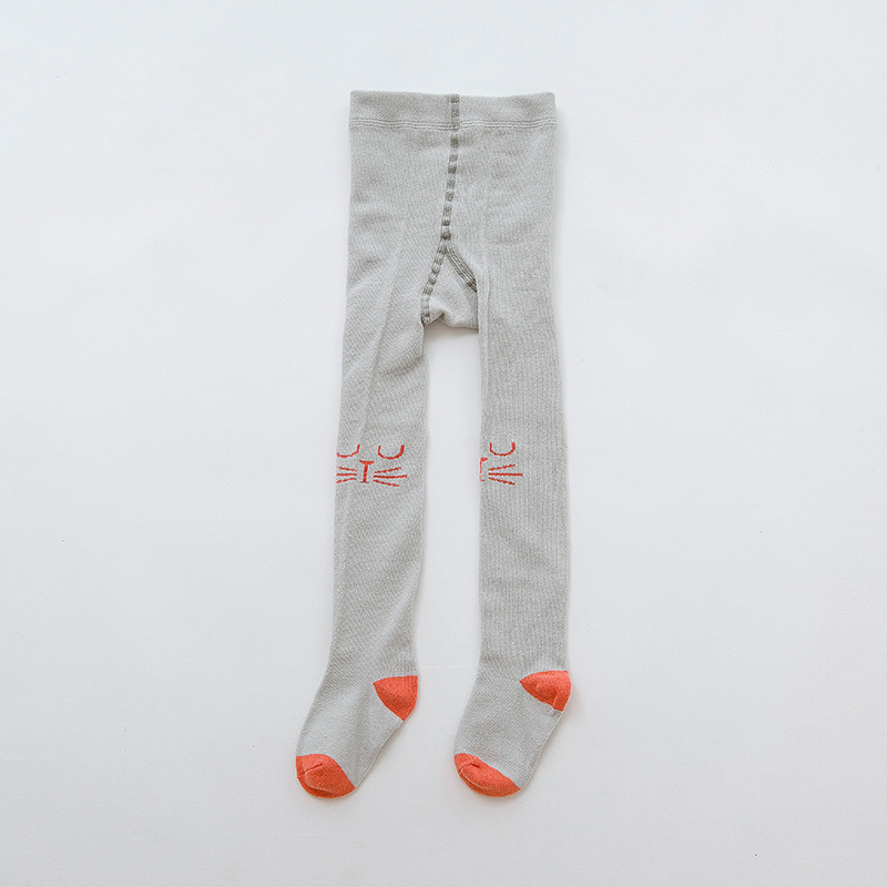Picture of Spot Spring and Autumn Cotton Baby Pantyhose Cute Boys and Girls One-piece Socks Newborn Baby Big PP Leggings Socks