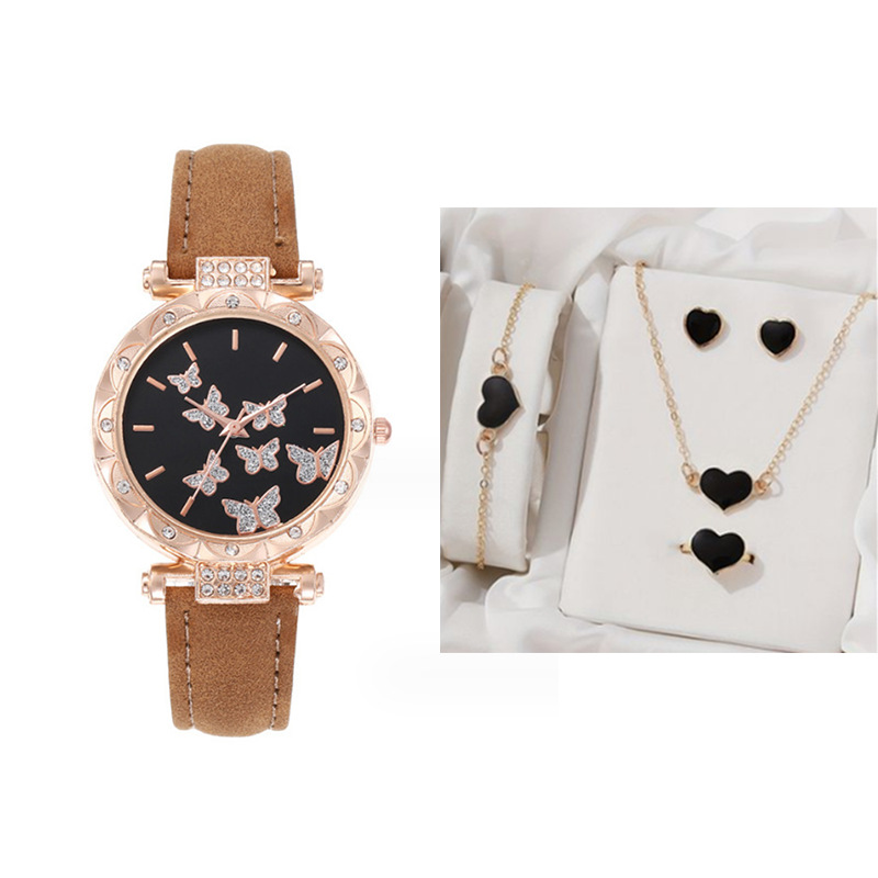 Picture of New TikTok Popular Women's Watch Fashion Simple Watch Butterfly Digital Belt Watch Wholesale