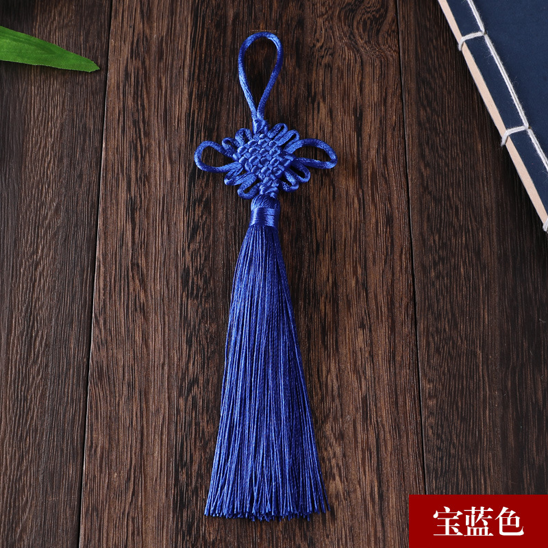 Picture of Chinese knot trumpet pendant exquisite tassel ear 6 plate Fang Sheng knot antique Han clothing decoration gift Accessories Wholesale