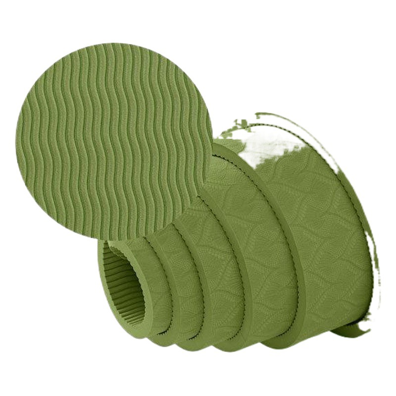 Widened 90CM Thickened 12mmTPE Yoga Mat Yoga Mat Fitness Mat Pilates Mat Floor Mat Factory Wholesale