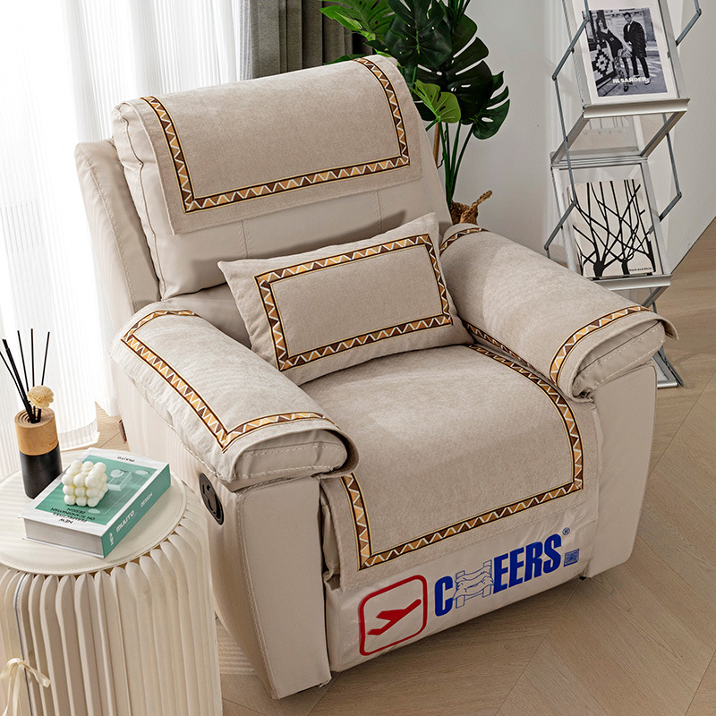 Chivas Special Sofa Cushion Four Seasons Universal Chenille Single Leather New Chinese Style Sofa Cover Cover Non-Slip Cloth