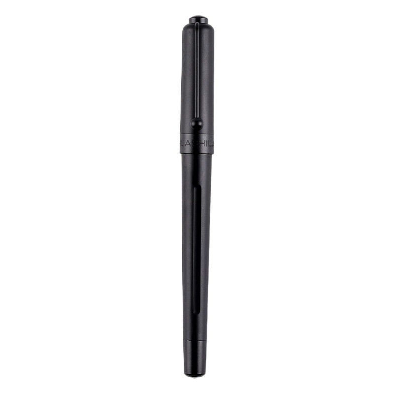 Factory in stock wholesale Huashi to 108 titanium black jewelry pen business advertising gifts sign pen printing LOGO