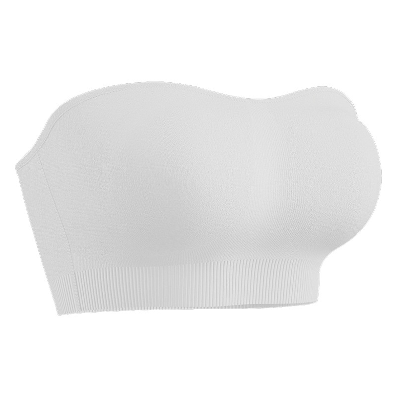 Cross-border plus size underwear Women's European and American tube top women's bra hot girl beauty back off-the-shoulder no steel ring wrapped chest foreign trade Wholesale