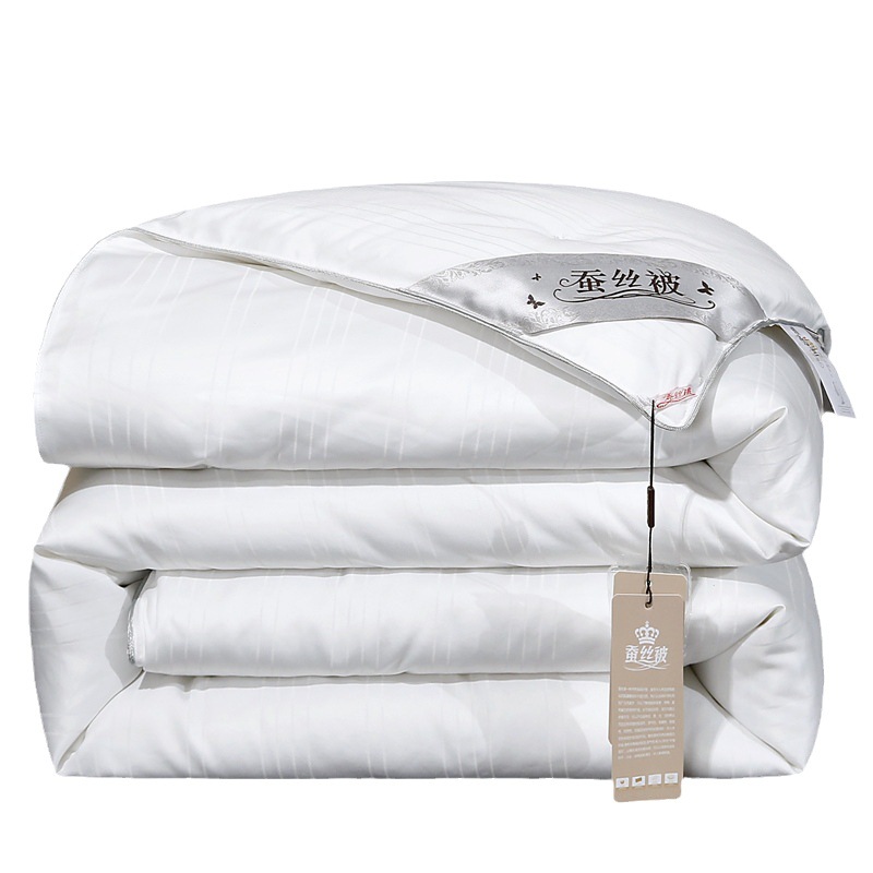 Picture of 60S Cotton Double Palace Cocoon Feather Silk Quilt Summer Cool Quilt Pure Cotton Thickeneded Warm Spring & Fall Quilt Air-Conditioned Quilt Mother Quilt Winter Quilt