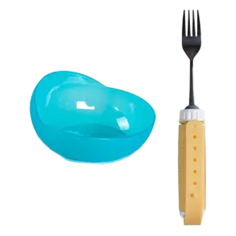 Elderly Supplies Eating Supplies Self-service Tableware Chopsticks Spoon Anti-shake Spoon Fork Anti-tilting Bowl for Disabled People