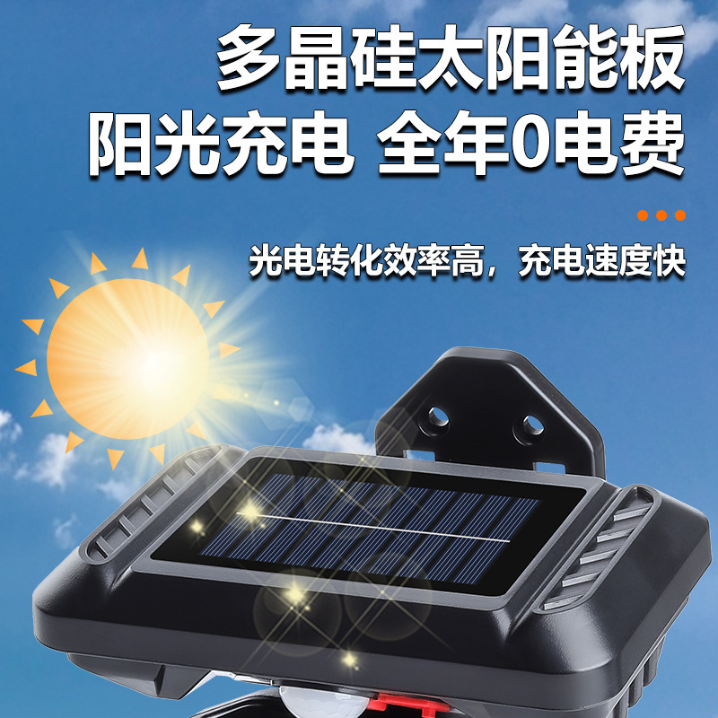 Picture of Cross border solar wall lights human body induction garden lights outdoor garden villa simple installation of home solar lights
