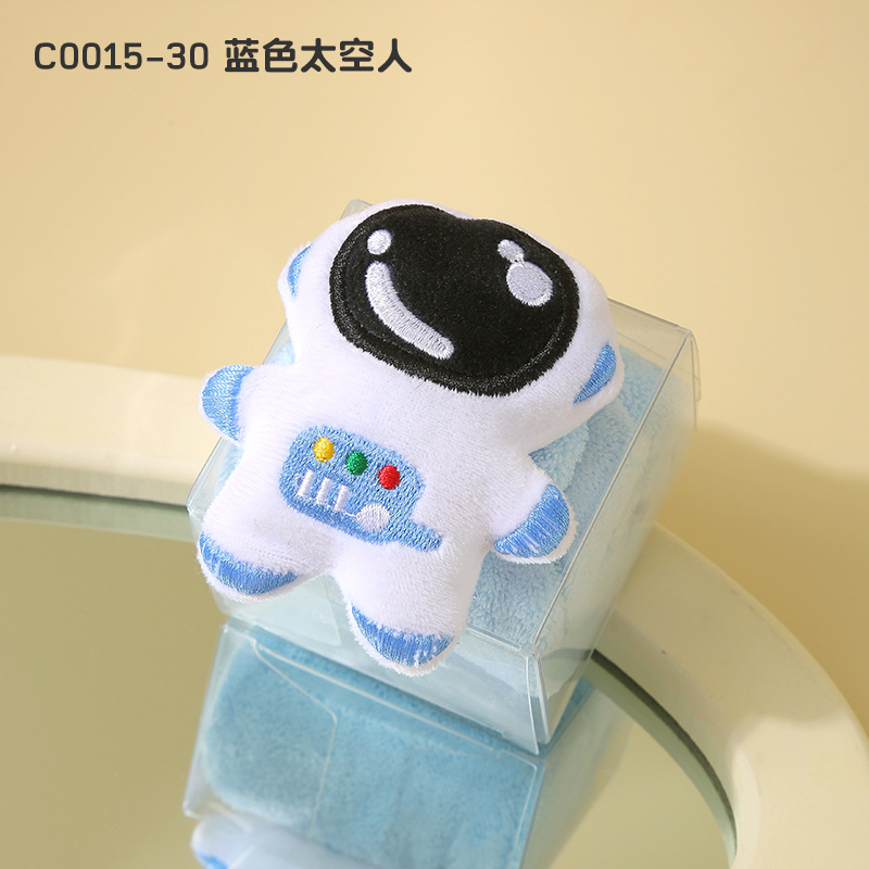 Picture of Hand gift towel creative towel cartoon animal children's square towel Tulip small towel gift box doll