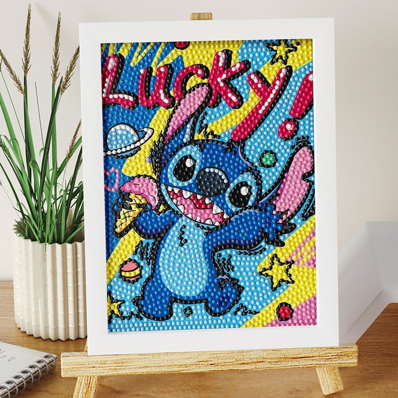 Picture of Children's DIY Diamond Painting Wholesale Princess Diamond Stickers Rabbit Dot Diamond Painting Kindergarten Handmade Educational Toys