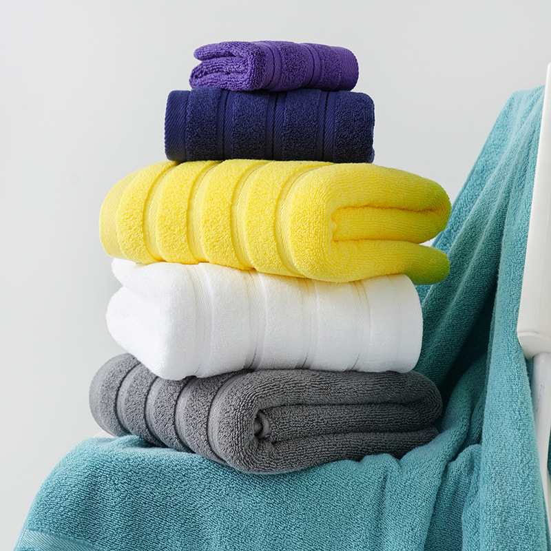 Picture of Gaoyang towel cotton household children's small bath towel 50*100 cotton soft absorbent combed bath tube top wholesale